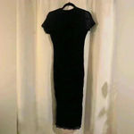 Forever 21 Women’s Long Black  Dress Photo 2