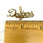 L.A. DODGERS 14K solid script logo pendant by Michael Anthony, NWOT Gold Photo 13