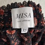 MISA Los Angeles Misa Marion Tiered Chiffon Mini Skirt XS Boho Whimsigoth Fairycore Photo 4
