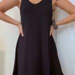 Poof! Tie Strap Black Dress Photo 0