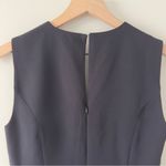 BCBGMAXAZRIA  Black V-Neck Faux Wrap Mini Dress Sleeveless Solid Business casual Photo 4