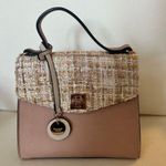 Dune London  Blush Pink Tweed Boucle top Handle Bag can add Crossbody Strap Photo 0