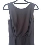 Saks 5th Avenue RED SAKS FIFTH AVENUE Lace Detailed Pleated Jumpsuit Black Small Photo 3