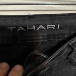 Tahari  Womens‎ Dark Gray Skinny Jeans Photo 2