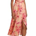 Ramy Brook Luna Floral Halter Midi-Dress Photo 3