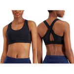 Ideology ID  Performance Medium Impact Sports Bra Black, Plus Size 1X New w/Tag Photo 1