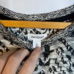 Westport Busy Maximalist Aztec Southwestern Knit Sweater Metallic Size Medium Photo 5