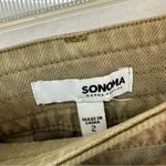 Sonoma  Front Tie Jean Cargo Short Skirt Wrap Pocket 2 Tan Photo 7