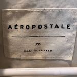 Aeropostale  Cropped White‎ & Yellow Floral Windbreaker Jacket Size XL Photo 1