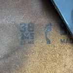 Birkenstock  Arizona Leather Sandals Gray Two Strap Slides EU 38N US 7‎ READ Photo 5