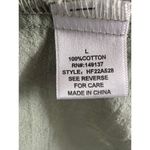 HYFVE  Gauze Mini Babydoll Dress Green Size Large NWOT Sleeveless Photo 3