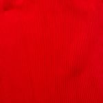 Petite Size Small Evie Solid Red Ribbed Short Sleeve Sweater Rhinestone Accent Photo 5