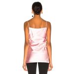 Helmut Lang  Front Drape Satin Top Rose Quartz Size‎ 2 NWOT Photo 4
