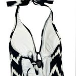 La Blanca Night Waves One Piece Halter Swimsuit Size 6 Photo 7