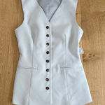 Peppermayo  Vest Sleeveless Alexis Size XS Gray Photo 0