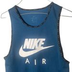 Nike  Women’s Sz Small Dri Fit Teal Blue Running Gym Tank Top DB 4329-432 Photo 2