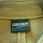 Geiger Wool 2 Piece Green‎ Embroidered Floral Vintage Skirt Jacket Set Size 34 Green Photo 11