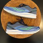 Saucony   everun kinvara 9 Blue and Green Athletic Sneakers Photo 7