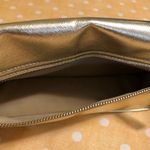 Victoria's Secret VICTORIA’S SECRET Gold Makeup Bag/Clutch Purse New Photo 6