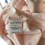 Cuyana Pima Cotton Shirt Button Down Long Sleeve Jersey Modal Pink Size Small Photo 13