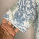 Joie  Small Short Sleeve Pullover Soft Fuzzy Floral Sweater Soft Pastels Feminine Photo 4
