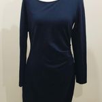 Kenneth Cole Size 12 Dress Body Con Solid Blue Photo 0