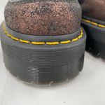 Dr. Martens Ashley Leather Platform Creeper Loafer Shoes Copper Bronze Metallic Photo 9