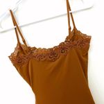 SKIMS  fits everybody lace scoop onesie in bronze size S Photo 3