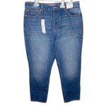 Topshop mid-blue wash mom jeans size 32 Photo 29