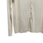 Cyrus Pleated Button Down Collared Shirt Ivory White Women’s Size Medium Photo 1
