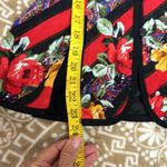 Vintage Richard Warren 100% Silk Floral Jacket Size 6 Photo 7