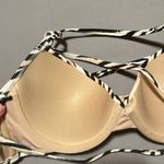 Shade & Shore New Women’s  Zebra Print 34 C Bikini Top NWT Photo 8
