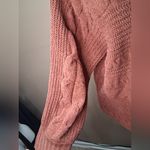 Olive & Oak NWOT  Dusty Rose Turtleneck Sweater Photo 6