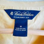 Brooks Brothers  Women’s Yellow Tank Top Sleeveless V-Neck‎ Cotton size medium Photo 1