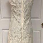 Stella Luce Lace cream dress. Fully lined. small Photo 2