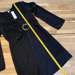 Topshop NWT Black Wrap Dress 6 Photo 4
