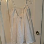 Madison Matthews White Cotton Boho Dress Size Large Photo 4