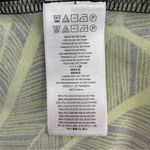 Michael Michael Kors Printed Maxi Dress size Medium Two Tone Abstract Leaf Black Photo 9