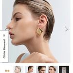 Revolve Heaven Mayhem Gold Tabi earrings Photo 3