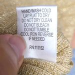 Alberto Makali Alberto‎ Makali Sleeveless Golden Top Size XS Photo 3