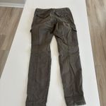 Caslon  Women Olive Green Cargo Pants Size 26 Utility Pocket Straight Leg Photo 5