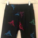 LuLaRoe One Size (2-12)  Leggings Black Bulls Steers Photo 3