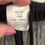 Kathy Ireland Vintage  Black Mesh Drawstring Pants Size L Photo 4