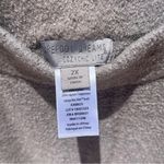 Barefoot Dreams  CozyChic Lite Wide Leg Lounge Pants in Beige Gray Tan Size 2X Photo 1