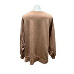 Z Supply  Women's Beige Long Sleeve Crew Neck T-Shirt Size S Photo 4