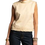 Frances Valentine NEW Navy Colette Shell Tank Top Blue Size 1X Photo 2