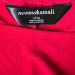 Norma Kamali NWOT  Tiger Red Drop Shoulder Top Sleeveless Jersey Knit Puckered XL Photo 9