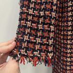 J. McLaughlin Womens Walden Jacket Small Tweed Metallic Houndstooth Outerwear NEW Photo 5