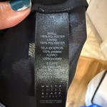 White House | Black Market WHBM Sleeveless Lined Tie Front Top XL Pleated Striped  Chic Halter Neck Blouse Photo 6