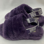 UGG  Plush Purple Slide Sandals Women’s Size 9 Photo 0